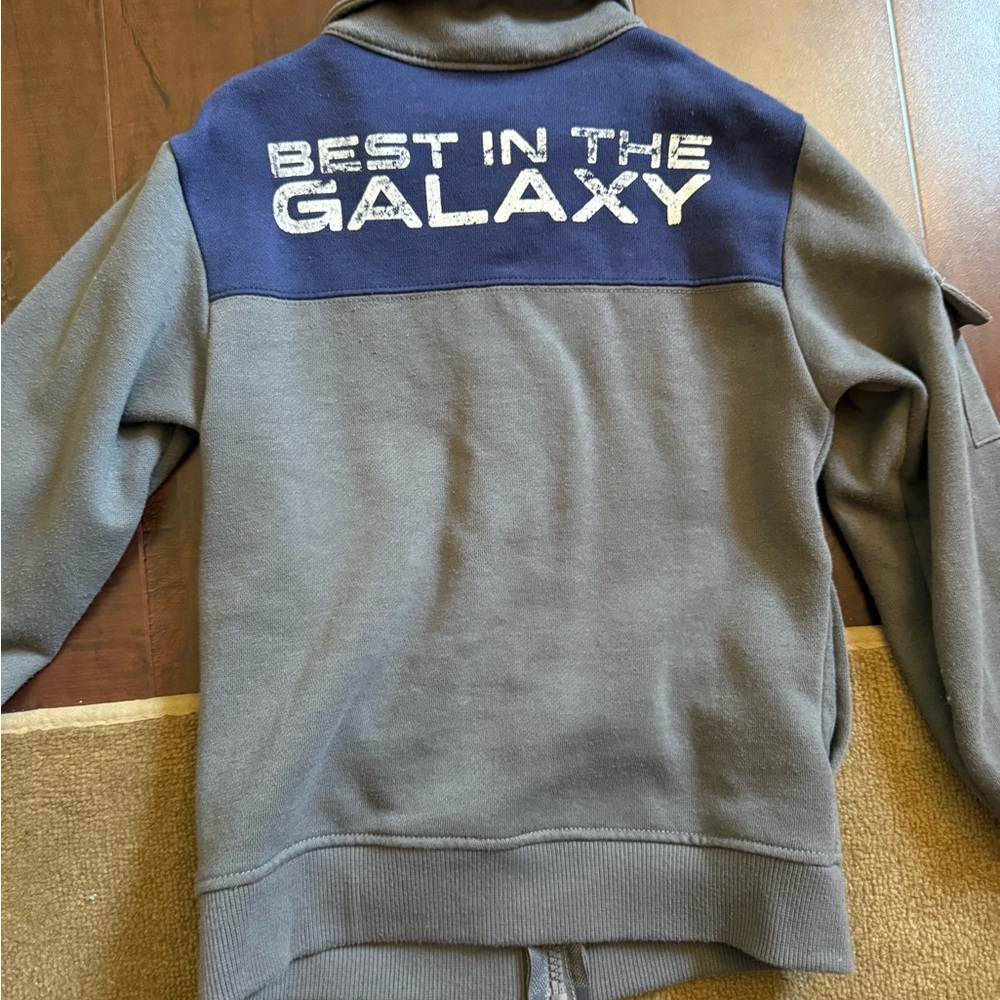 Gray and Blue 'Best in the Galaxy' Jacket